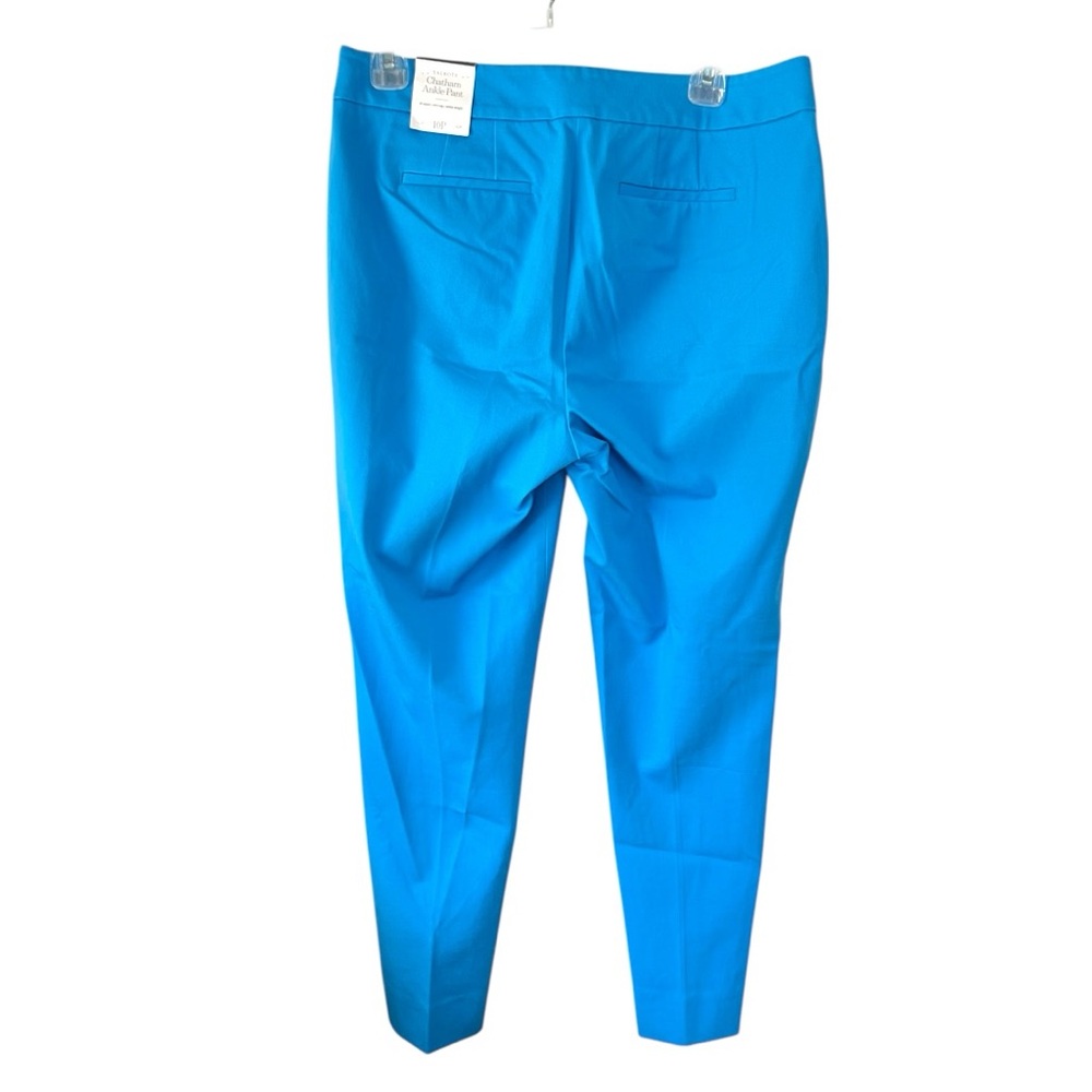 Talbots Chatham Ankle Pant Size 10P in Bright Blue - Picture 2 of 8